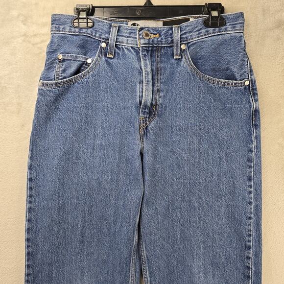 Levis Silvertab 94 Baggy Jeans Mens 28x29 Blue Denim Y2K Skater Hip Hop - Picture 2 of 16